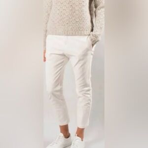 Nili Lotan eggshell Tel Aviv pants sz 12 never worn $385